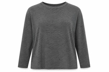 Womens UK Size 14 Marks and Spencer Grey Jersey T-Shirt