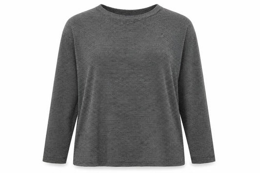Womens UK Size 14 Marks and Spencer Grey Jersey T-Shirt