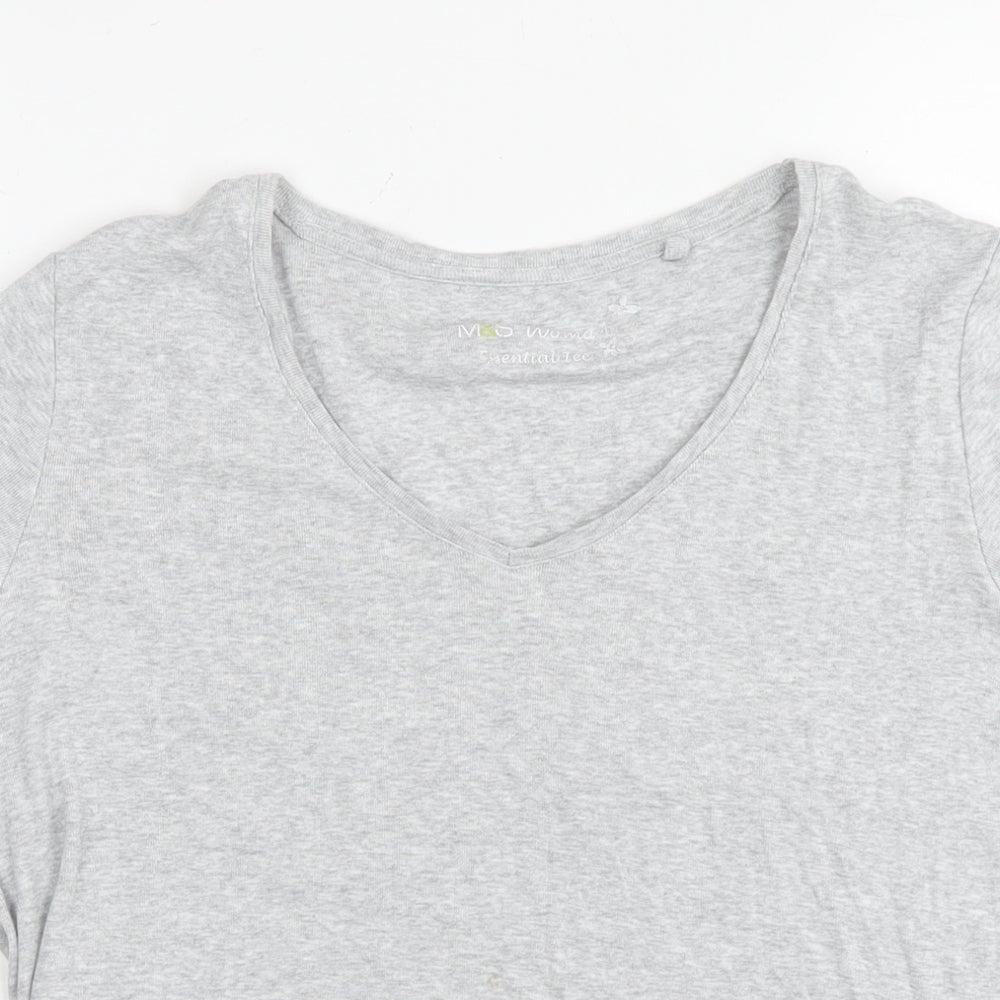 Womens UK Size 18 Marks and Spencer Grey Basic T-Shirt