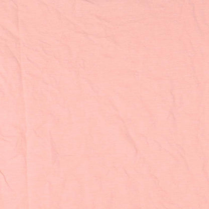 Womens UK Size L NEXT Pink Basic T-Shirt