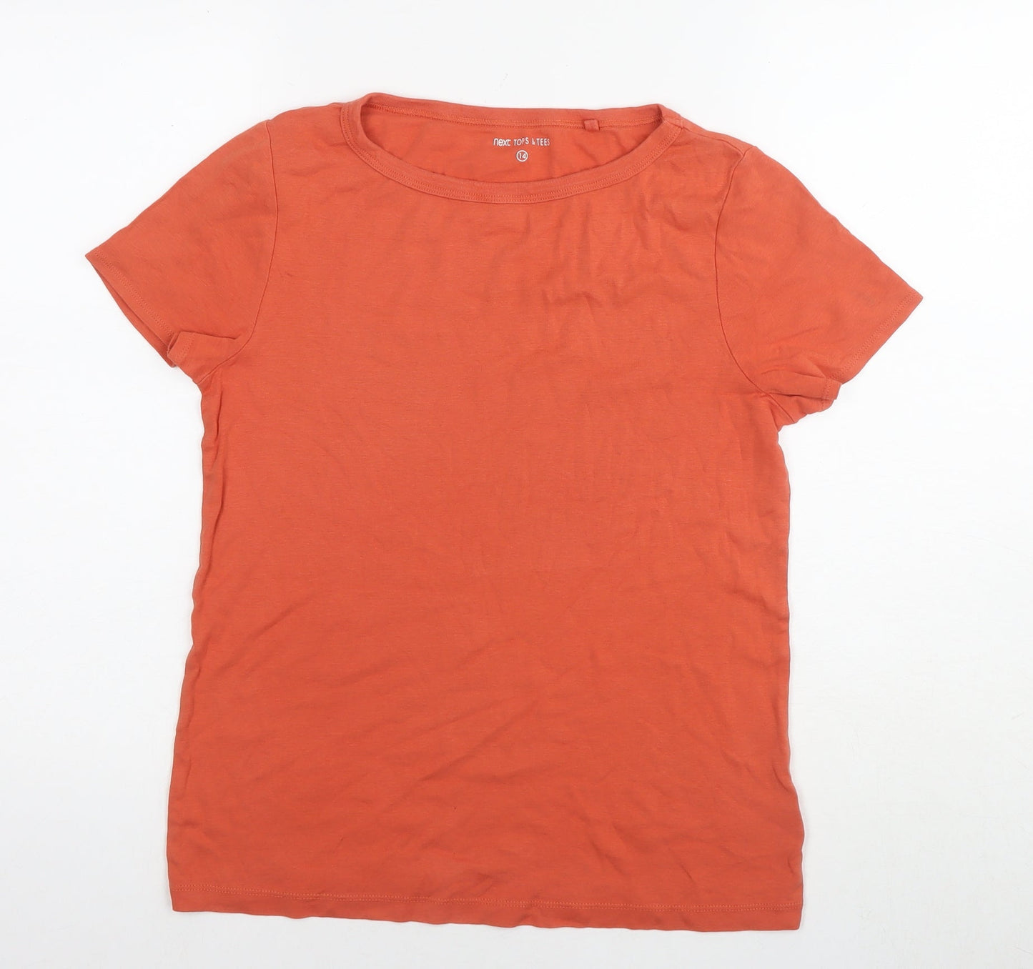 Womens UK Size 14 NEXT Grey Basic T-Shirt