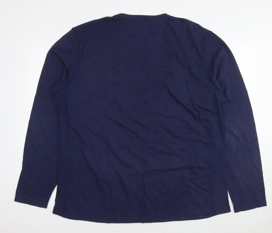 Mens UK Size XL NEXT Blue Pullover Sweatshirt