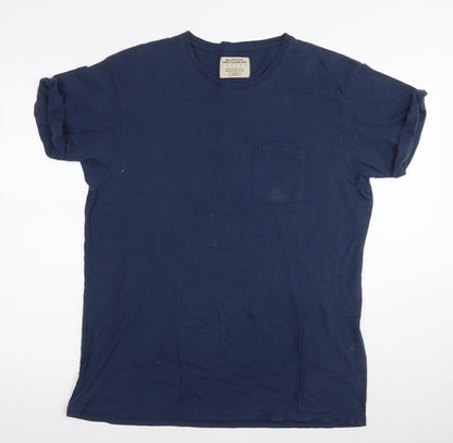 Mens UK Size L Burton Blue  T-Shirt