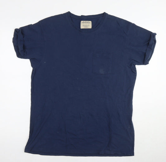 Mens UK Size L Burton Blue  T-Shirt