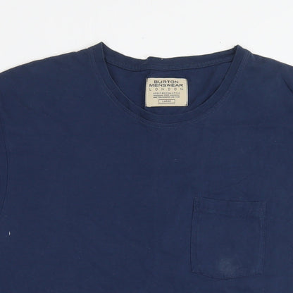 Mens UK Size L Burton Blue  T-Shirt