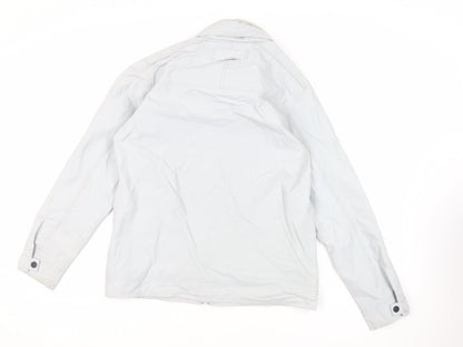 Mens UK Size M Crew Clothing Grey Jacket