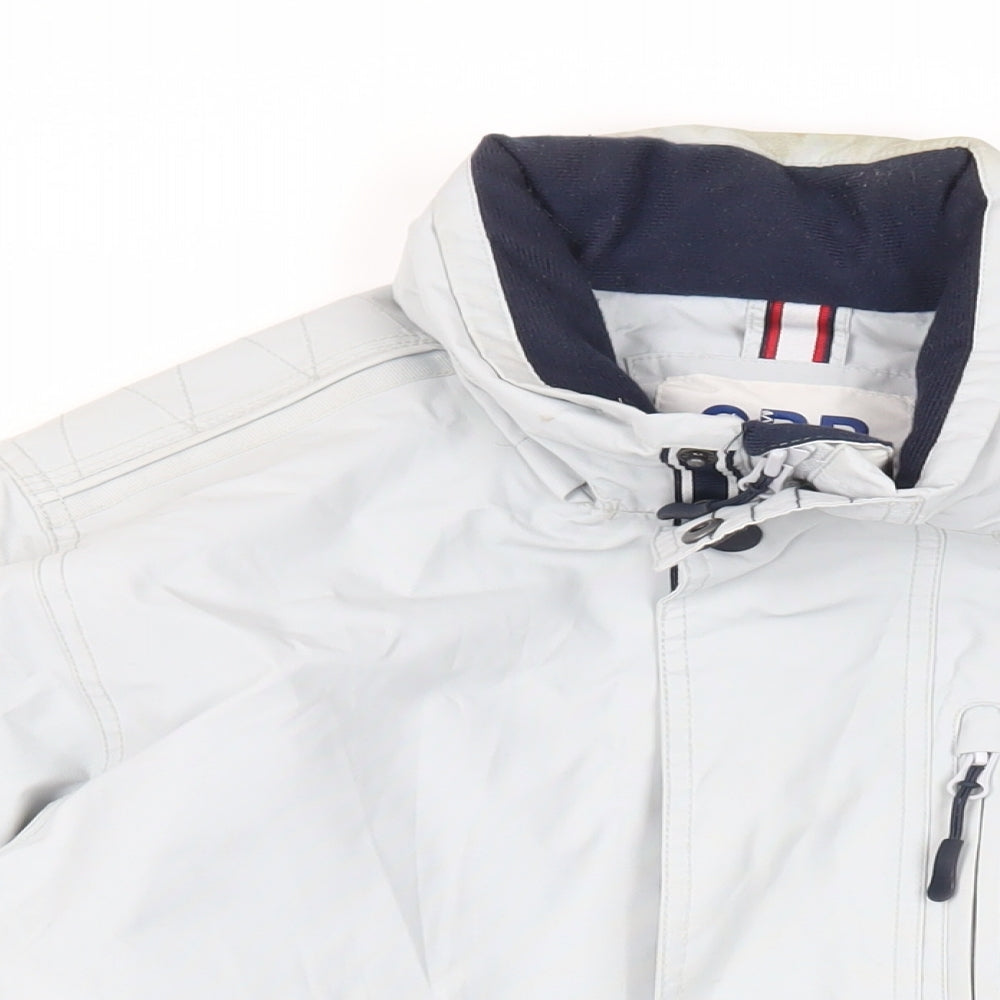 Mens UK Size M Crew Clothing Grey Jacket