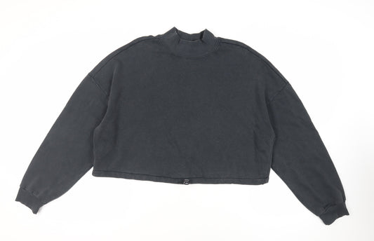 Womens UK Size XL Divided by H&M Grey Pullover Sweatshirt