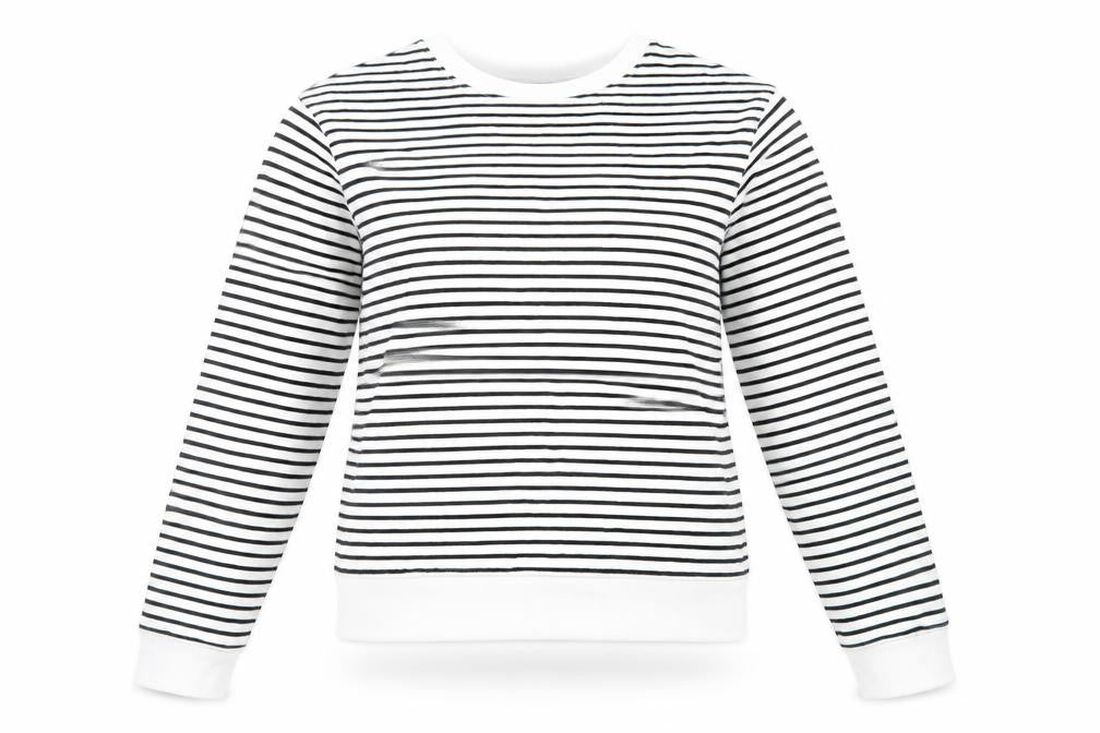 Womens UK Size XS Marks and Spencer White Pullover Sweatshirt