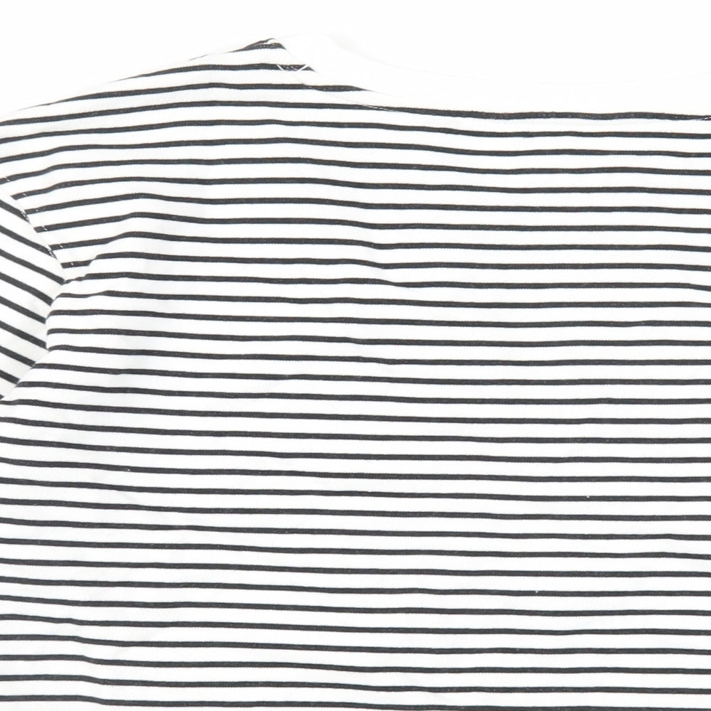 Womens UK Size XS Marks and Spencer White Pullover Sweatshirt