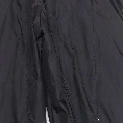 Hein Gericke Mens Black Polyester Trousers Size 2XL L31 in Regular Zip - Motorcycle Trousers Lining