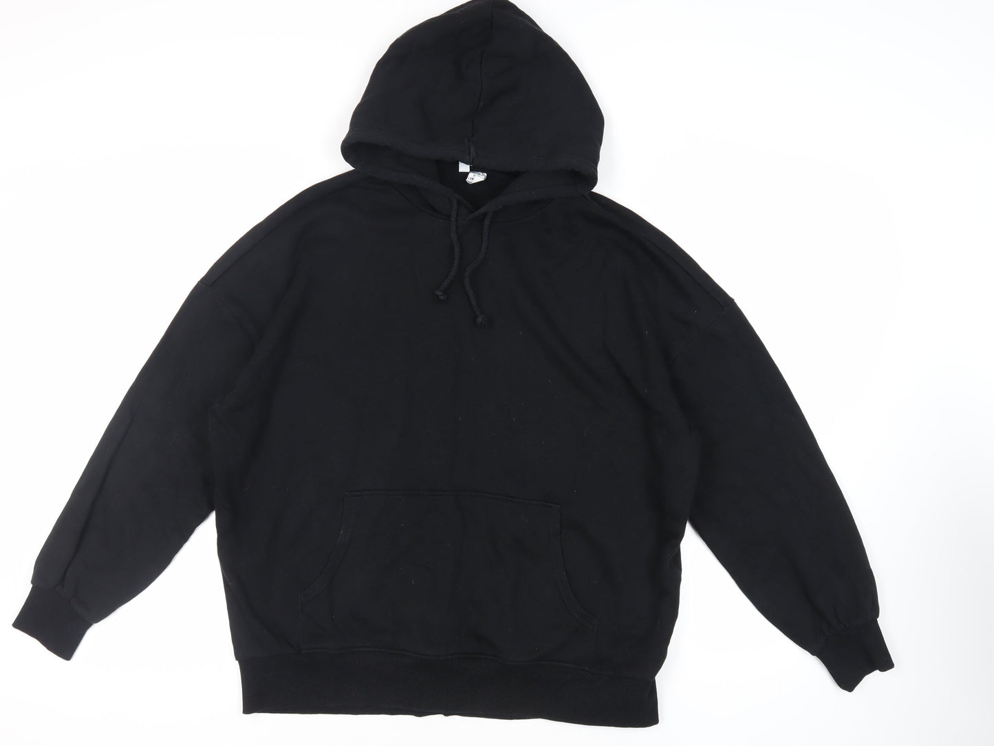 Mens UK Size L Divided by H&M Black Pullover Hoodie