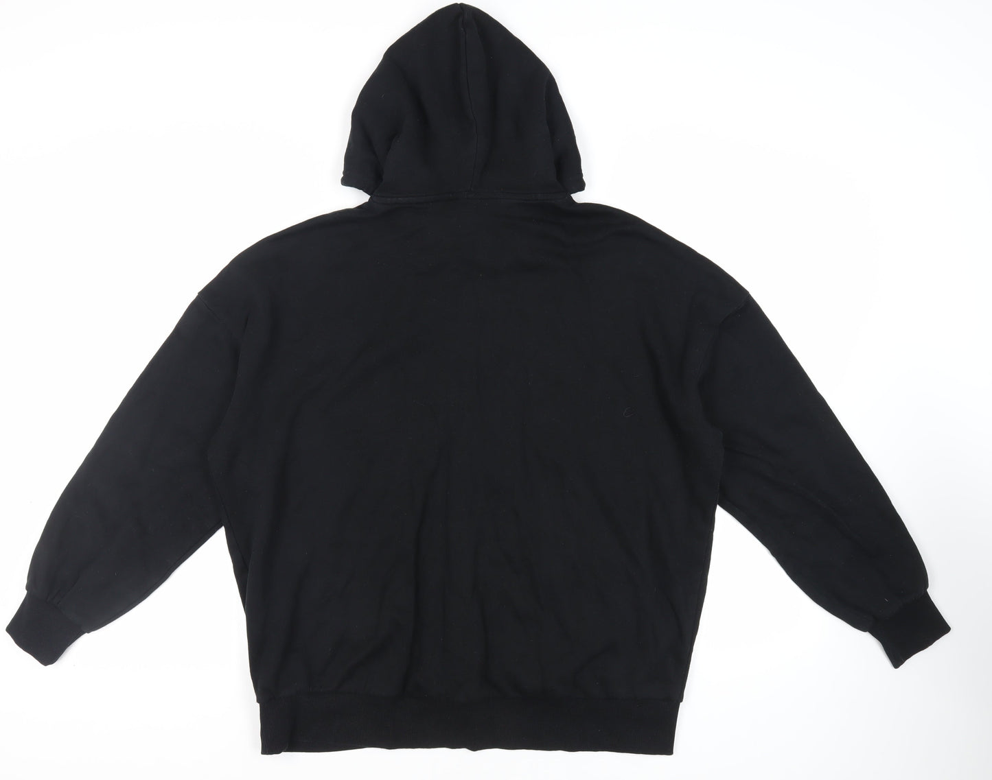 Mens UK Size L Divided by H&M Black Pullover Hoodie