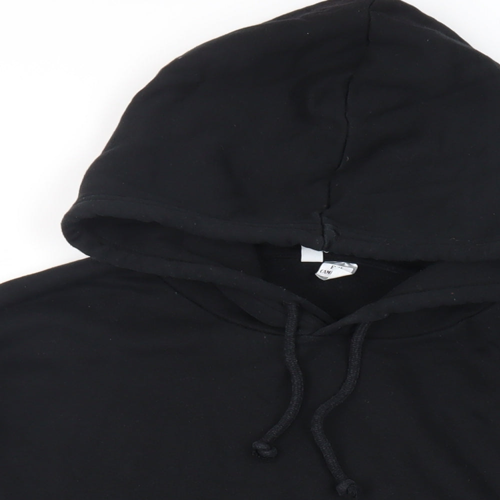Mens UK Size L Divided by H&M Black Pullover Hoodie