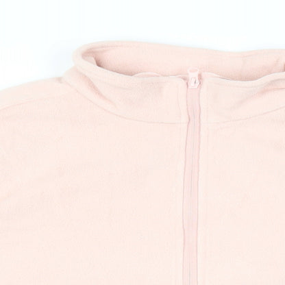 Outdoor Ventures Womens Pink Jacket Size 16 Zip - Zipped Pockets