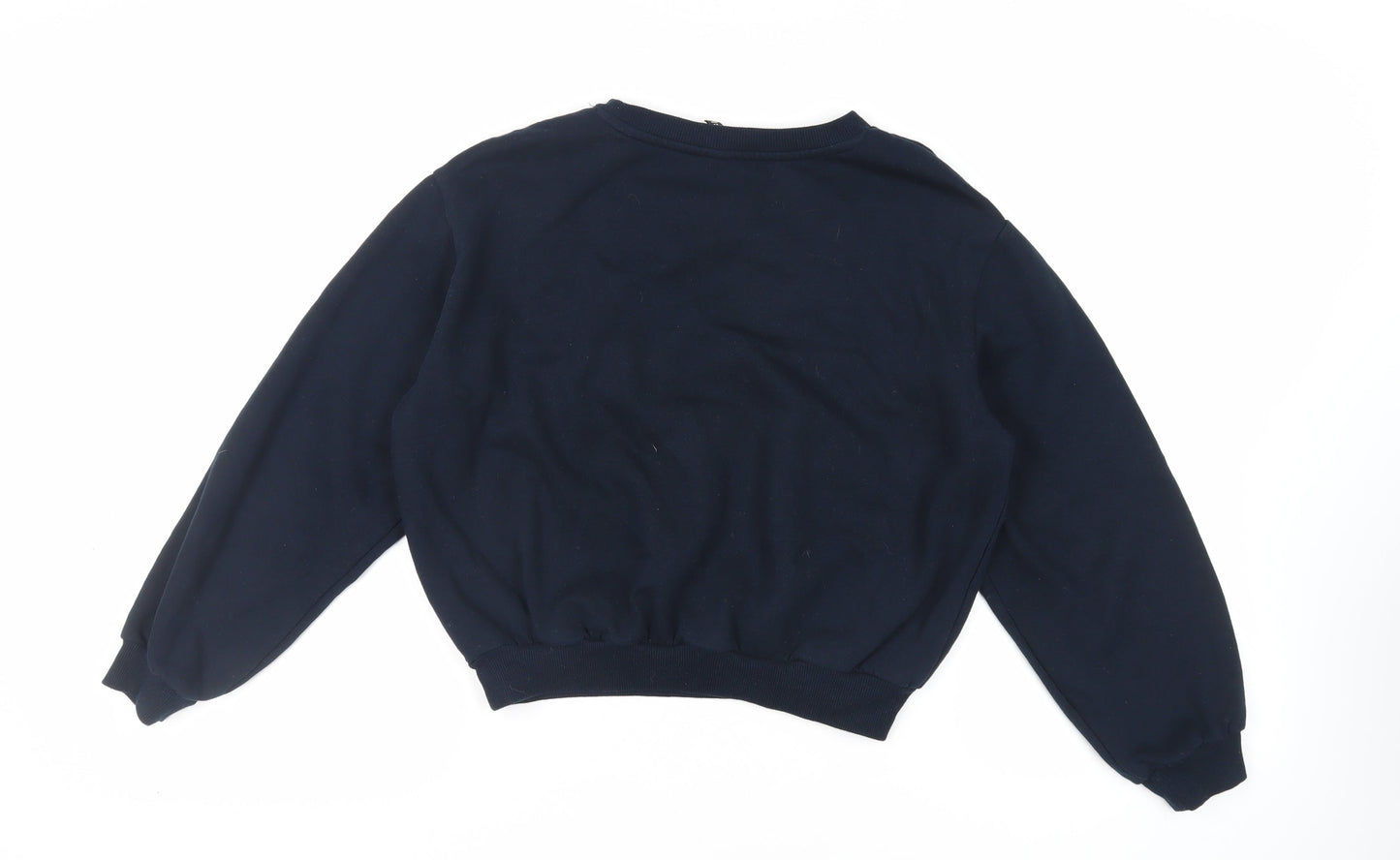 Womens UK Size S Divided by H&M Blue Pullover Sweatshirt