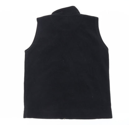 Womens UK Size M Equorian Black Gilet