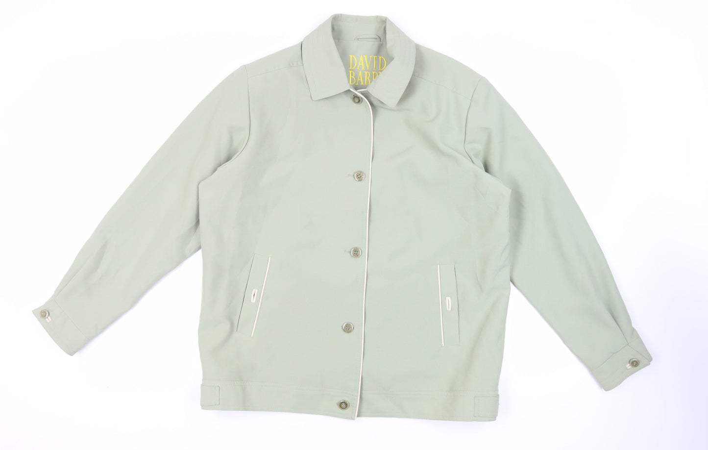 Womens UK Size 16 David Barry Green Jacket