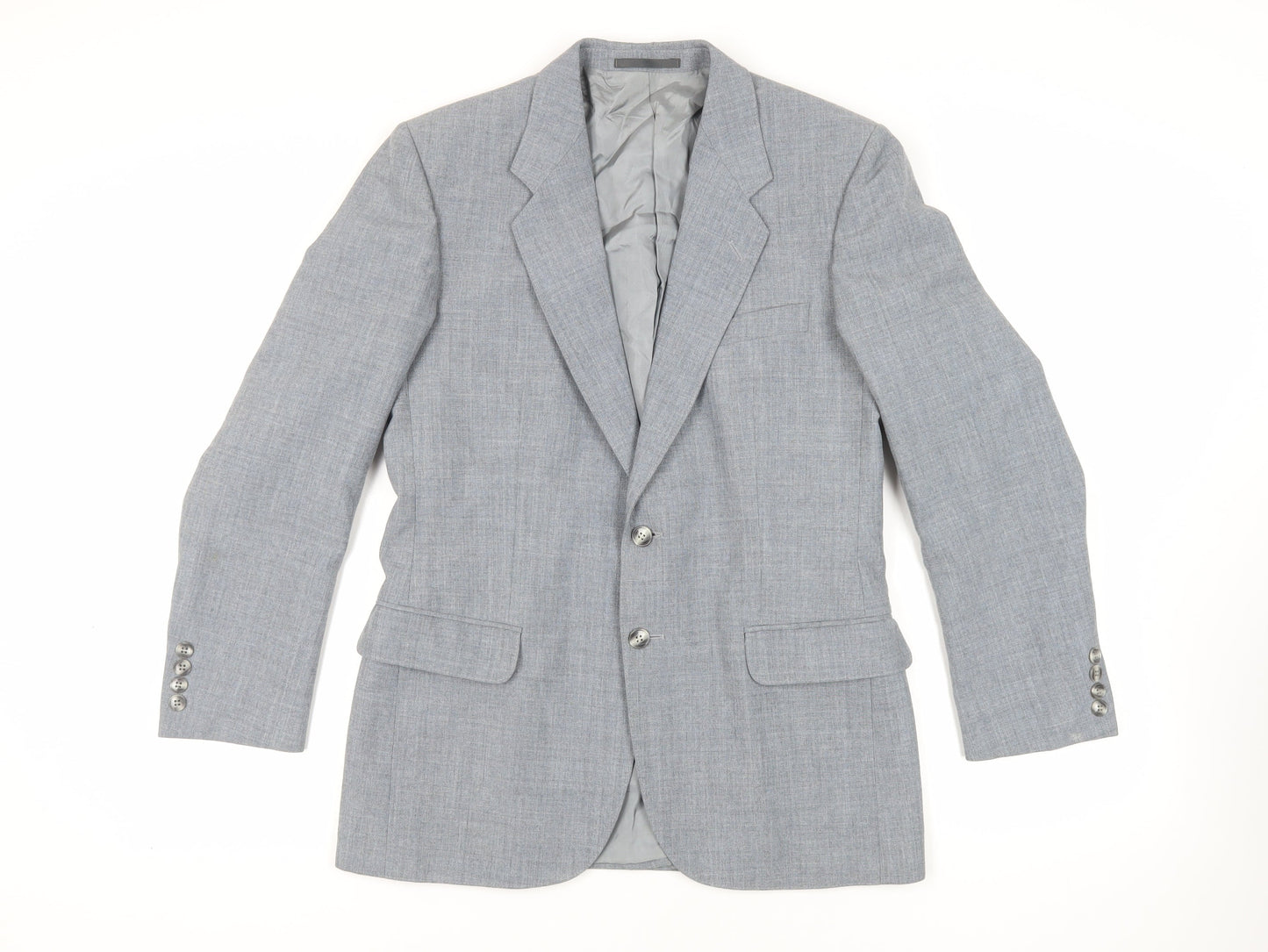 Mens UK Size 38 St Michael Regular Grey Suit Jacket