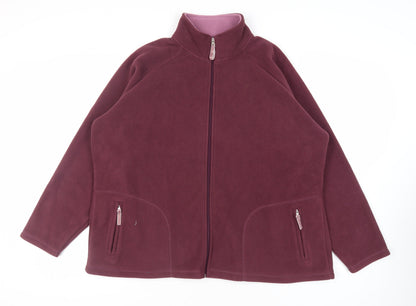 Womens UK Size 3XL Tayberry Purple Jacket
