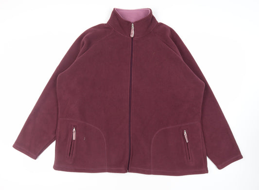 Womens UK Size 3XL Tayberry Purple Jacket