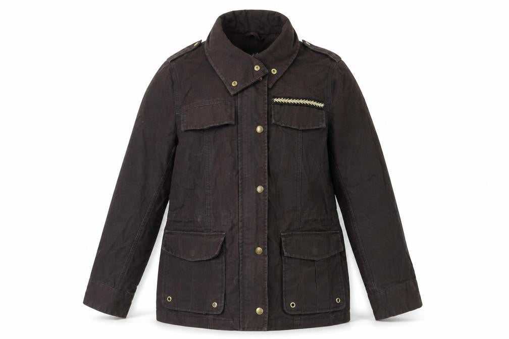 Womens UK Size 8 H&M Brown Jacket