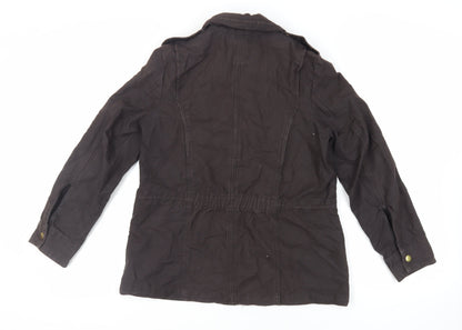Womens UK Size 8 H&M Brown Jacket