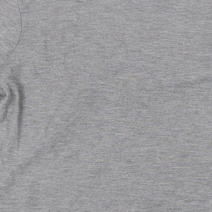 Womens UK Size 10 Per Una Grey Basic T-Shirt