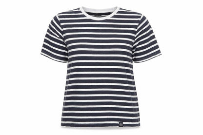 Womens UK Size S Pull&Bear Blue Basic T-Shirt