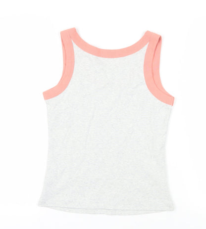 Womens UK Size 12 Marks and Spencer Grey Basic Tank