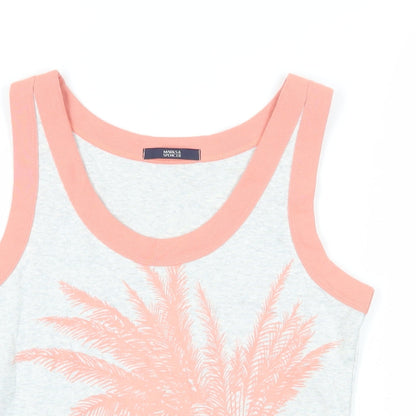 Womens UK Size 12 Marks and Spencer Grey Basic Tank