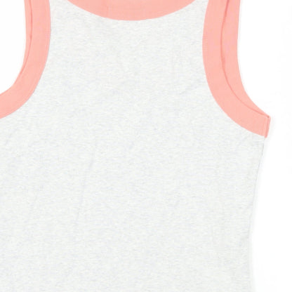 Womens UK Size 12 Marks and Spencer Grey Basic Tank