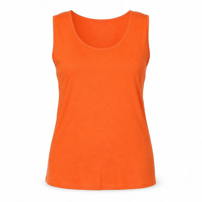 Womens UK Size 16 First Avenue Orange Basic Tank
