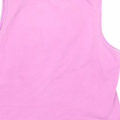 Womens UK Size 16 Marks and Spencer Purple Basic Tank