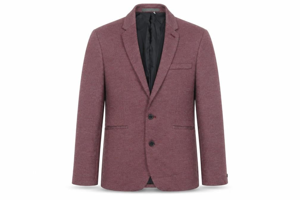 Mens UK Size 40 Burton Regular Red Suit Jacket