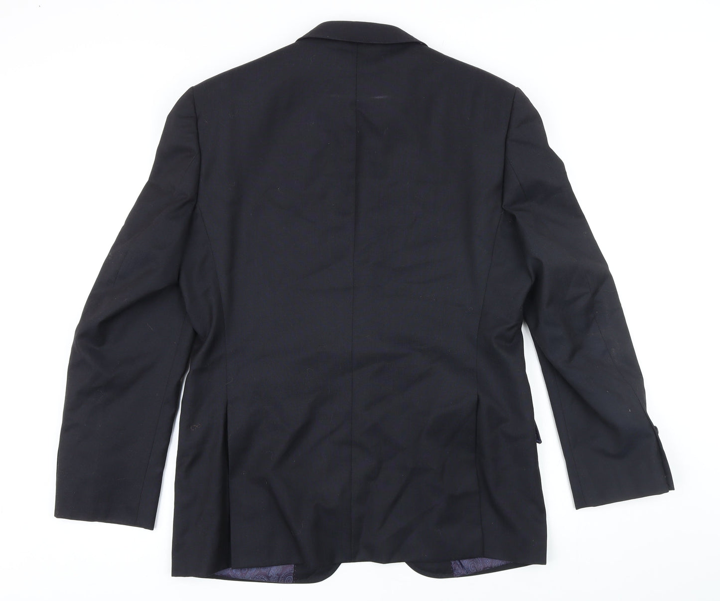 Mens UK Size 38 M&S Regular Black Suit Jacket