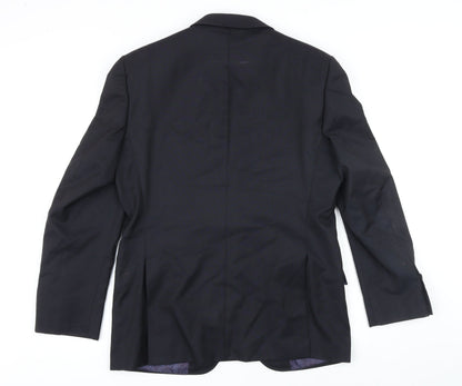 Mens UK Size 38 M&S Regular Black Suit Jacket