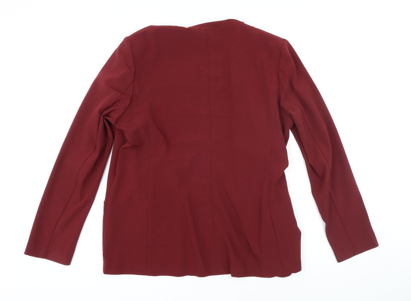 Womens UK Size 10 M&S Red Jacket