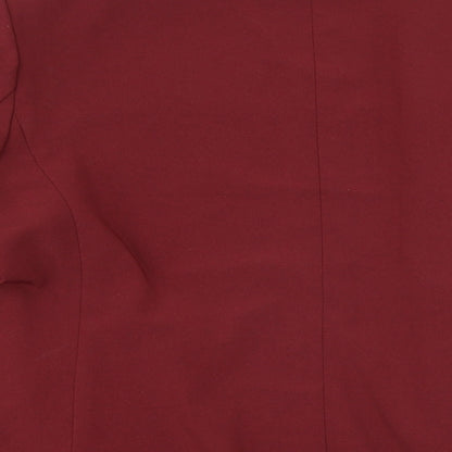 Womens UK Size 10 M&S Red Jacket