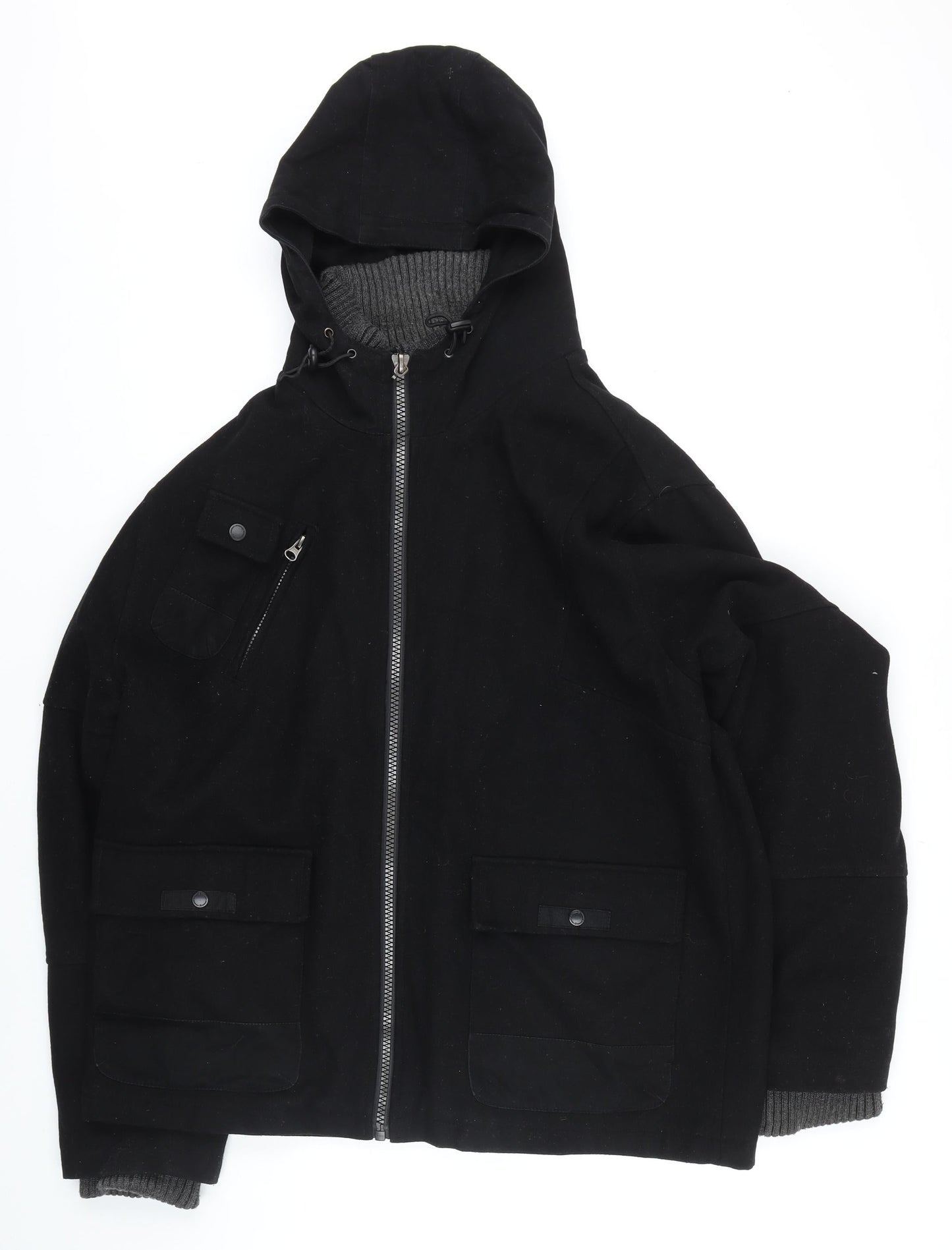 Mens UK Size XL Lee Cooper Black Jacket