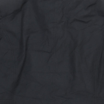 Womens UK Size 16 EWM Black Overcoat
