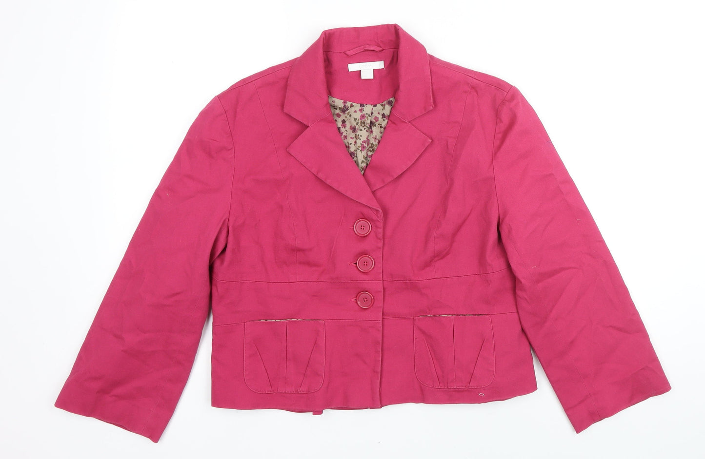 Womens UK Size 16 TCM Pink Jacket