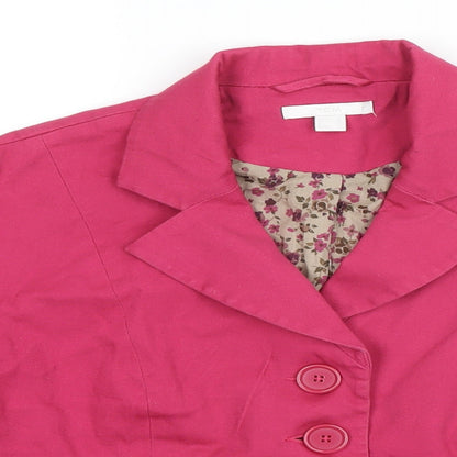 Womens UK Size 16 TCM Pink Jacket