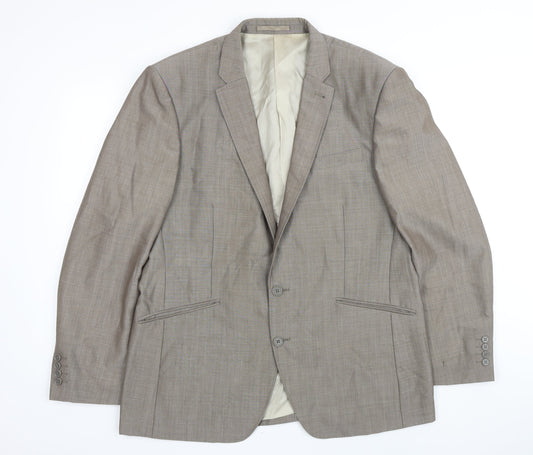 Mens UK Size 44 Jones Regular Brown Suit Jacket