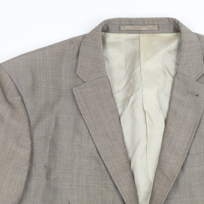 Mens UK Size 44 Jones Regular Brown Suit Jacket