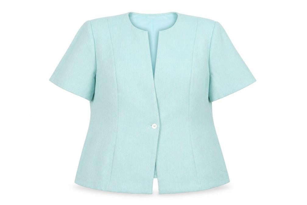 Womens UK Size 22 BM Green Jacket