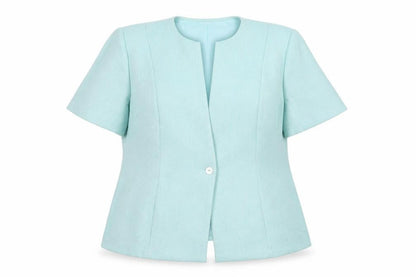 Womens UK Size 22 BM Green Jacket