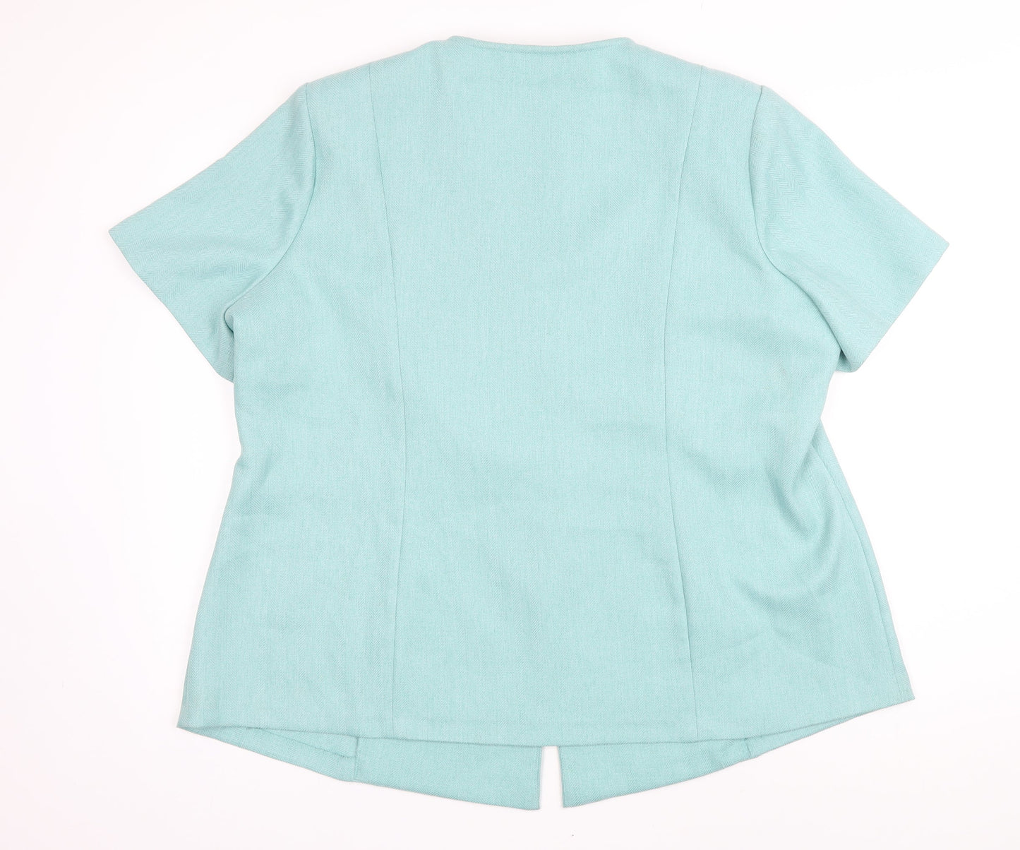 Womens UK Size 22 BM Green Jacket