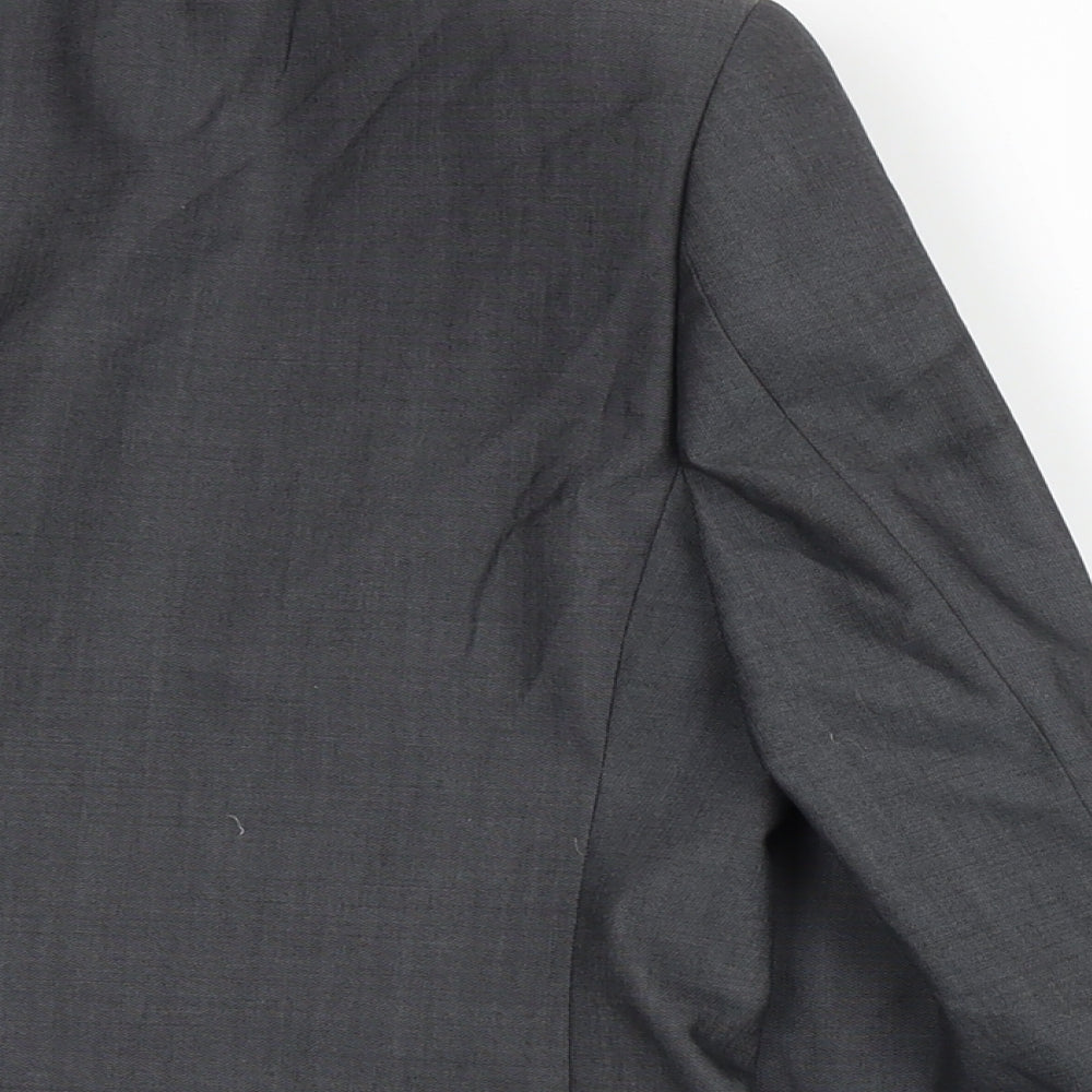 Mens UK Size 40 Lambretta Regular Grey Suit 2 Piece