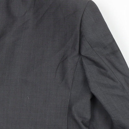 Mens UK Size 40 Lambretta Regular Grey Suit 2 Piece